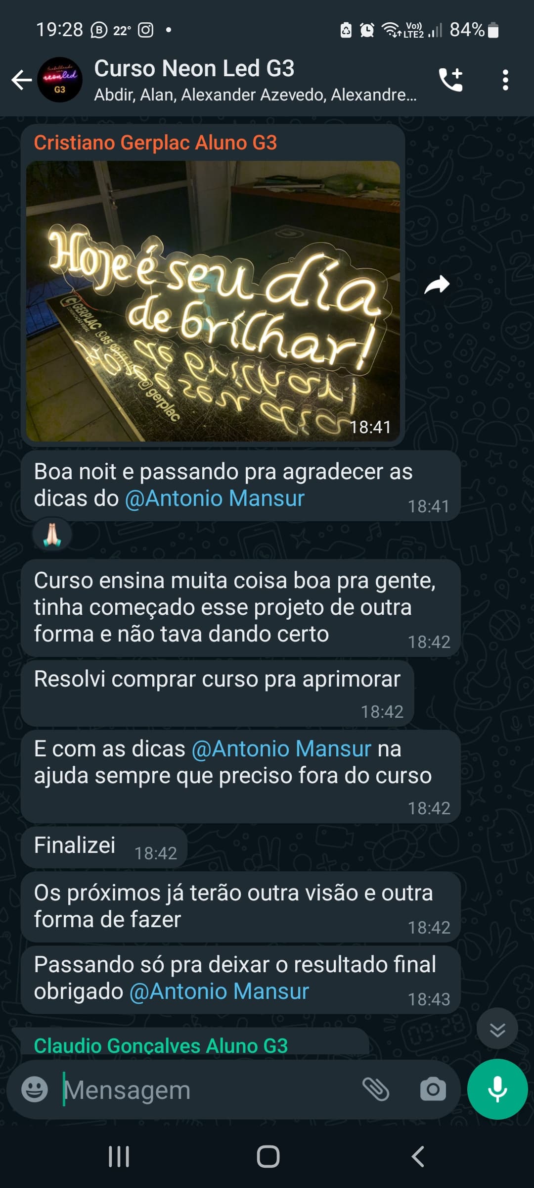 Depoimento 1